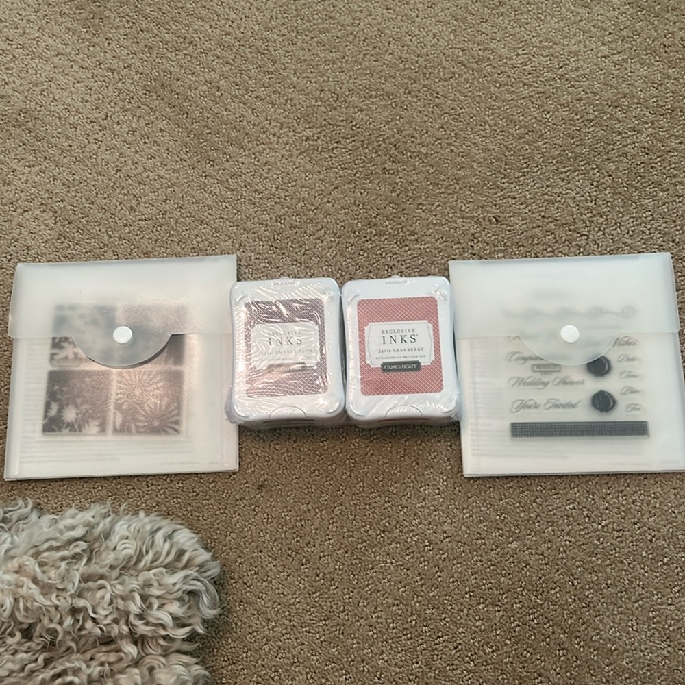 CTMH Ink and Stamp Lot